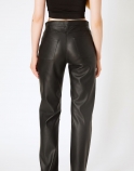 Luna Leather Pants - image 2 of 6 in carousel